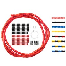 Bike brake shifter cable outer cover protection housing set alloy line housing