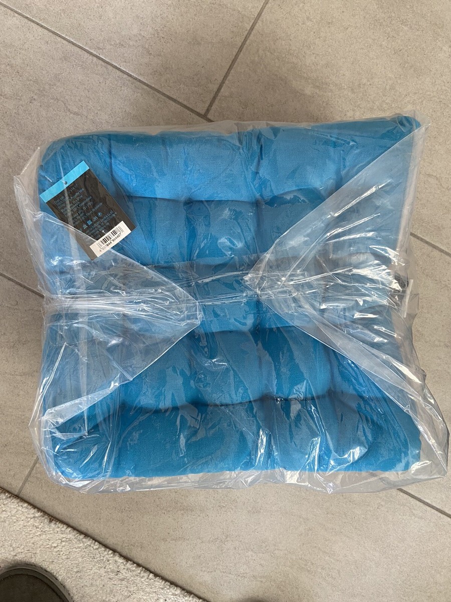 Butlers Solid Sitzkissen 4 Stück Petrol Blau (3 NEU / 1 gebraucht)