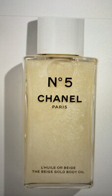 A -CHANEL Nº 5 THE BEIGE GOLD BODY OIL 250ml /8.4Fl. 100