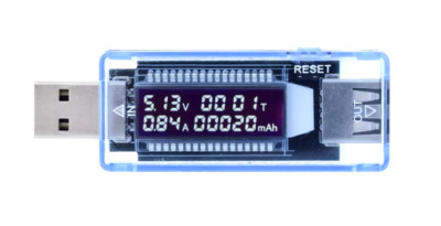 USB Strom- Spannungstester LCD Display Voltmeter Amperemeter Battery Kapazität