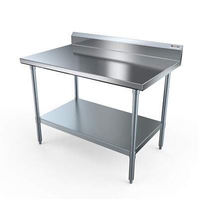 NBR Equipment TG-4824R5 Economy Work Table, 48''W x 24''D x 40-3/4''H