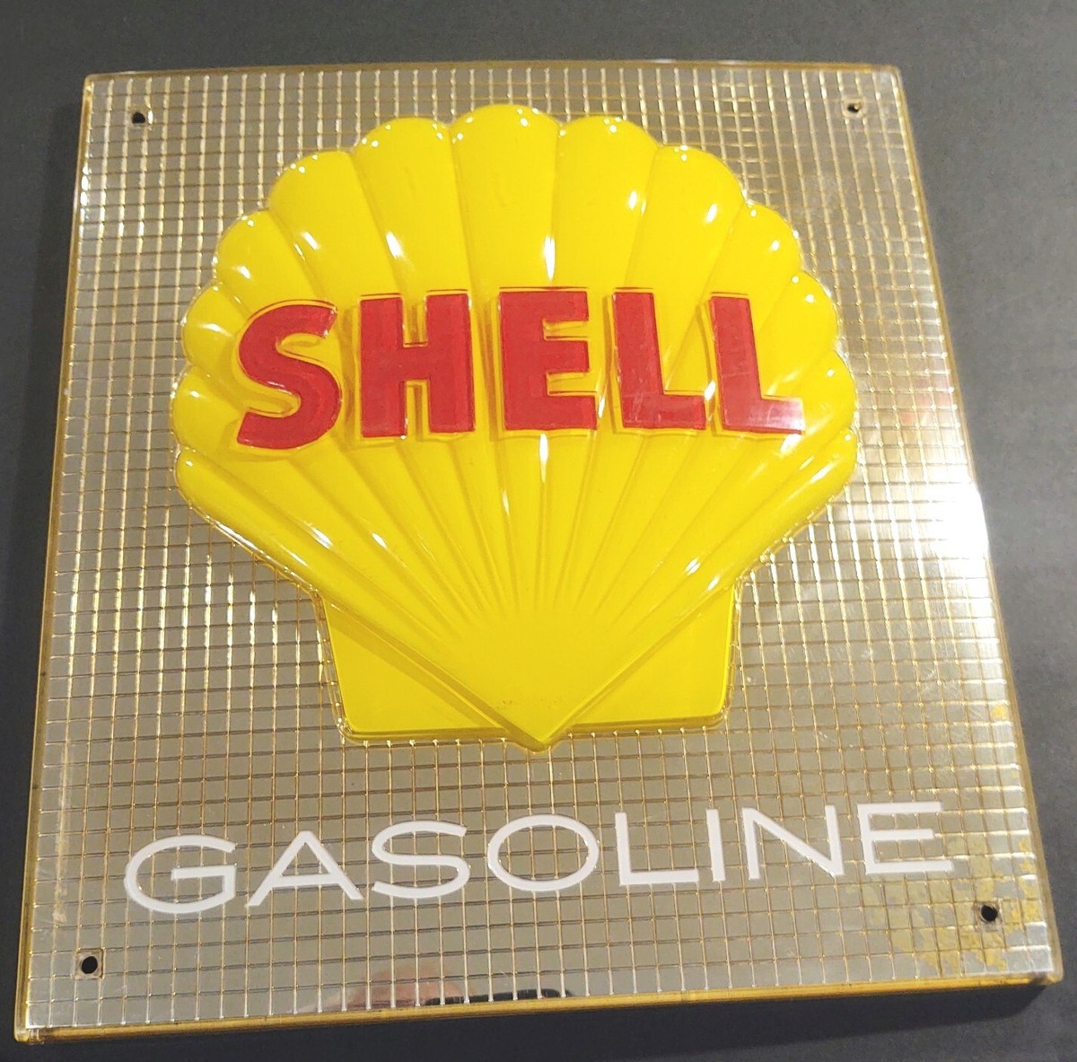 Vintage Shell Oil Embossed 12