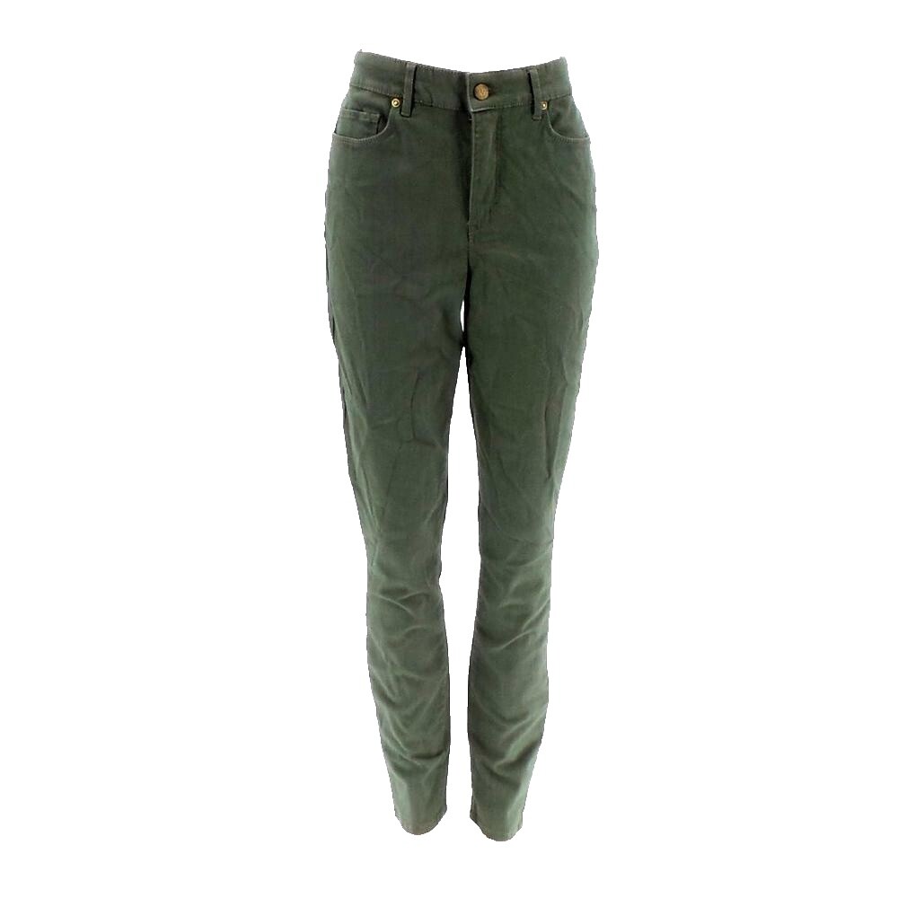 Olive Green Jeans Women