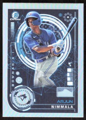 2024 10239C Bowman CHROME AI REFRACTOR Nick Loftin Kansas City Royals #71