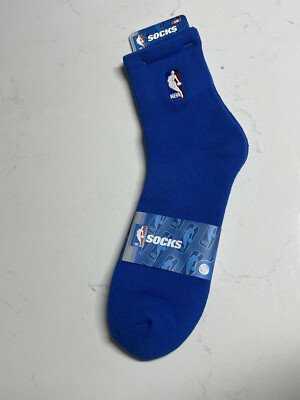 FBF Socks NBA Logoman Royal Blue A203