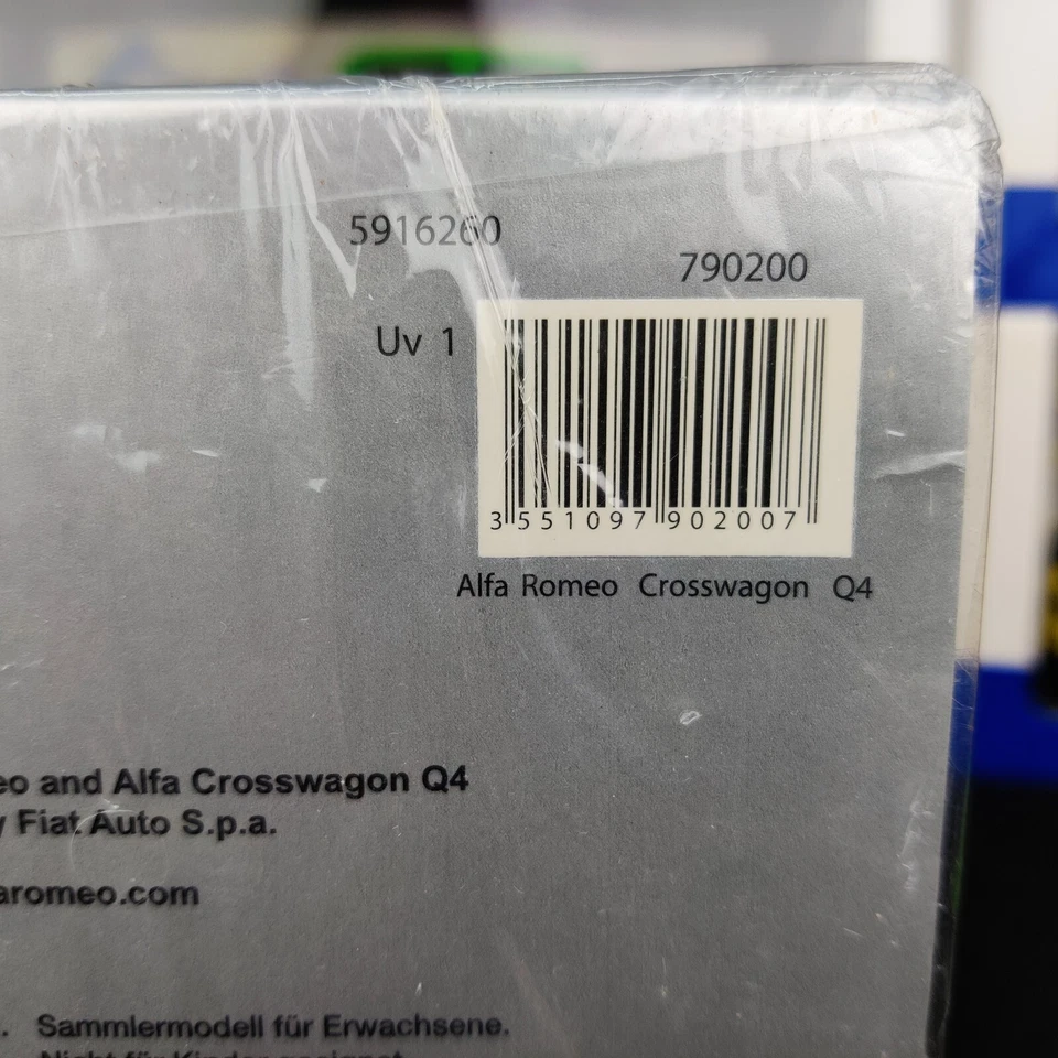 VOITURE NOREV ALFA ROMEO CROSSWAGON Q4 REF 790200 1:43 NEUF BOITE + BLISTER - Photo 4/4