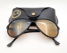 Vintage B L Ray Ban Bausch  Lomb Cats 5000 B15 Diamond Hard Sunglasses w/Case