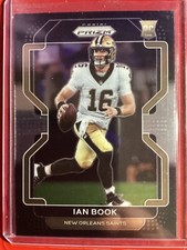Ian Book  2021 Panini Chronicles Prizm Black Rookie (RC)  Saints #PB-21