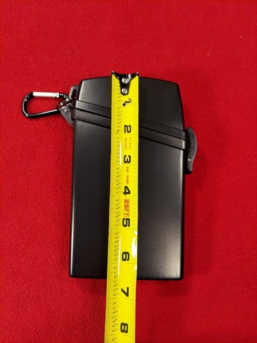 Estuche impermeable para teléfono inteligente Witz con mosquetón negro - Imagen 11 de 12