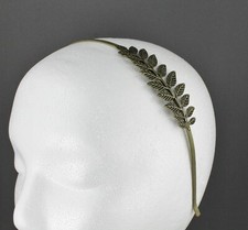 Bronze Laurel wreath Leaf crown Leaves headband hair band greek toga roman