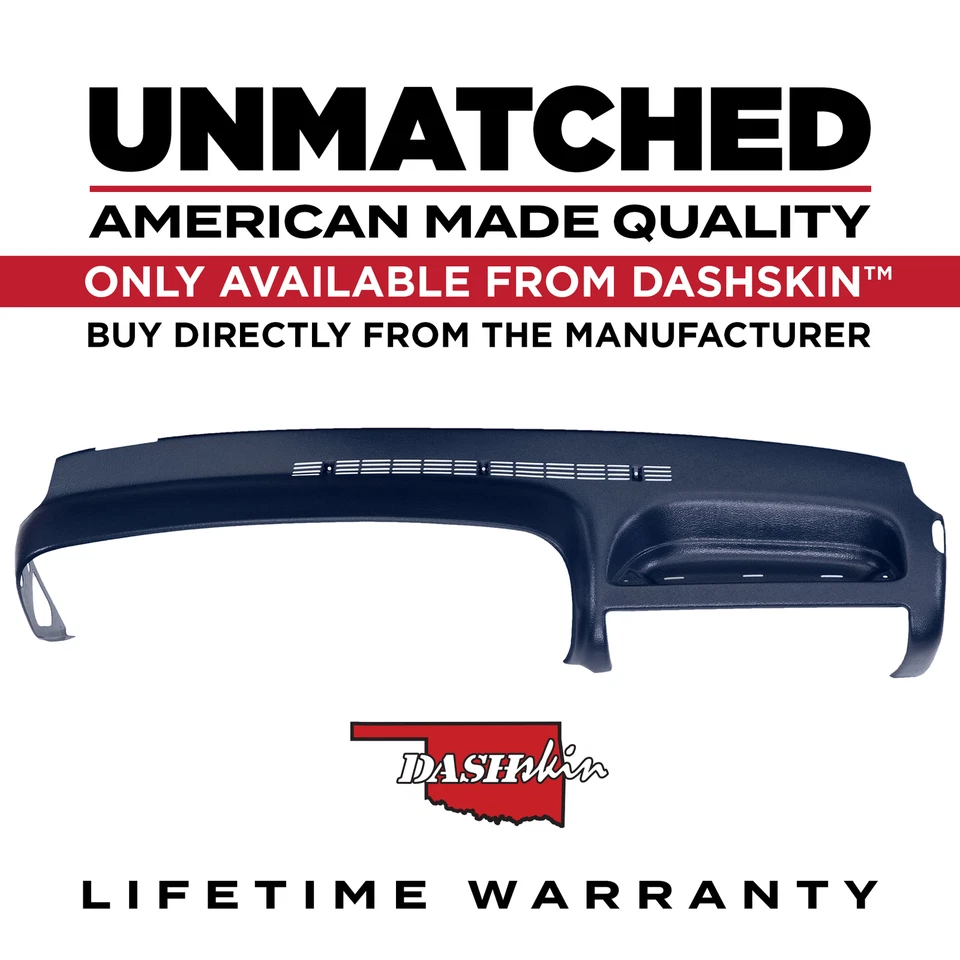DashSkin Dash Cover for 1995-1996 GM Trucks w/Pass Cupholder in Navy Blue 26* - Image 3 of 4