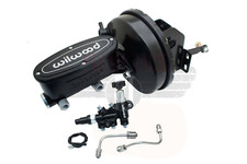 Wilwood 1967-1972 Chevy Truck Black 9 Power Brake Booster Master Adjustable