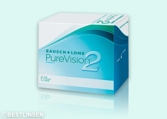 PureVision 2 HD Bausch&Lomb Kontaktlinsen 1x6 Monatslinsen + Behälter gratis