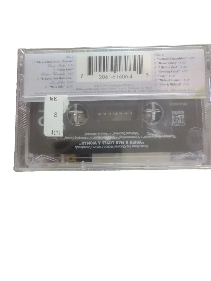 When A Man Loves A Woman Soundtrack (Cassette 1994) Percy Sledge, Los Lobos - Image 3 of 4