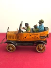 Antique Marx Amos ‘n Andy Fresh Air Taxi Tin Litho Wind-Up Toy and Box
