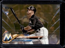 2018 Topps Update Braxton Lee RC Gold Rookie #/2018 Marlins