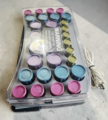 Babyliss Pro Professional 30 Hot Rollers BABHS30 Hairsetter Curlers EUC Working
