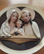 CAPOLETTO ARTE DEVOZIONALE-SCULTURA di S. VENDITTI - SACRA FAMIGLIA-