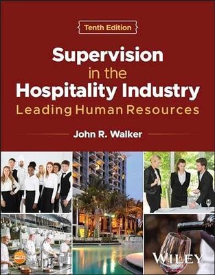 Supervision in the Hospitality - Paperback, by Walker John R. - Very Good