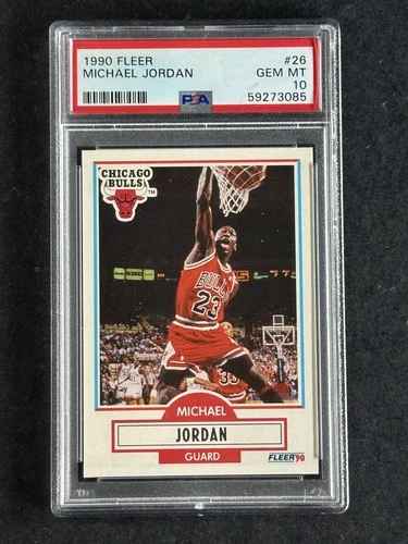 1990 Fleer #26 Michael Jordan PSA 10 Gem Mint