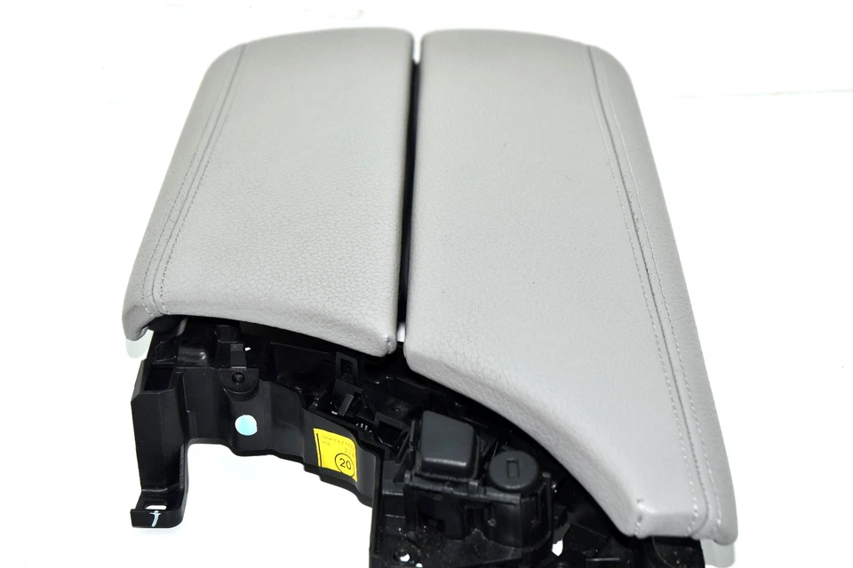 💎 BMW 528i 535i 2011-2016 gris consola central cuero reposabrazos tapa conjunto OEM Foto 2 de 4