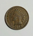1902 INDIAN HEAD CENT FINE (Full Liberty) 1C Copper