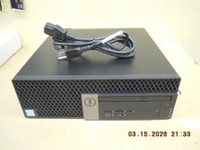 Dell Optiplex 7060 SFF PC i7-8700 3.20GHz 8GB RAM 500GB SSD Wins 11 Pro
