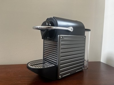 Nespresso Pixie Type C60 Espresso Maker Titanium - Tested & Working