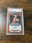 2024 Prizm Matas Buzelis Red Choice Auto SS-MBB Color Match PSA 10 Rookie RC