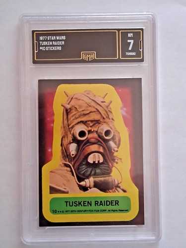 1977 Topps Star Wars Stickers #10 Tusken Raider — GMA 7