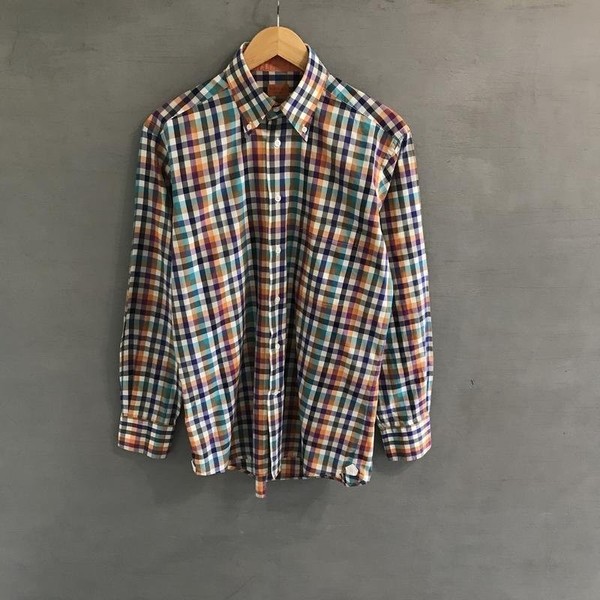Men Bruli Shirt Multicolor Cotton 42 / XL / 50