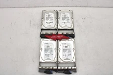 Lot of 4 IBM 00Y2425 3TB 7.2K SAS 3.5" Hard Drive (not PC/desktop compatible)