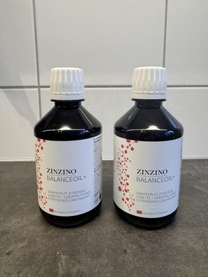 2x Zinzino Balance Oil+ je300ml Omega3 Fettsäuren, Grapefruit