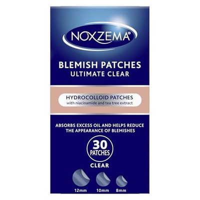 Hydrocolloid Pimple Patches with Niacinamide & Tea Tree Extract, Acne Small