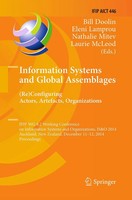 Bill Doolin (U. A.) | Information Systems And Global Assemblages:...