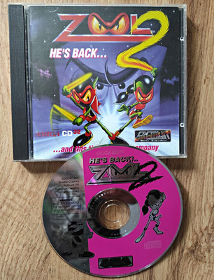Zool 2 He's Back   Zool-Serie, Commodore Amiga CD32, CD-ROM, 1994