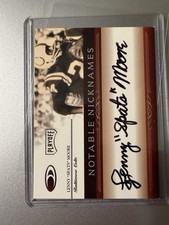 2007 Playoff Notable Nicknames Lenny “Spats” Moore Auto #46/126