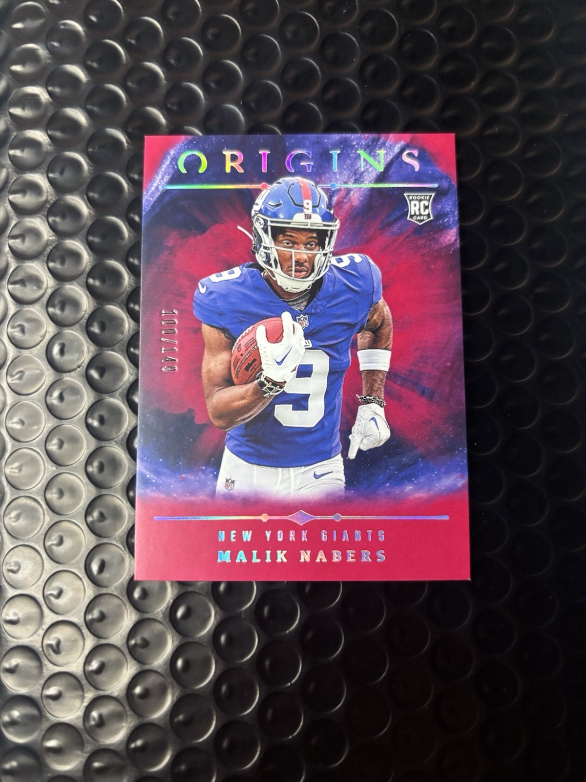 2024 Panini Origins - Rookies Malik Nabers #147 Red /149 (RC)