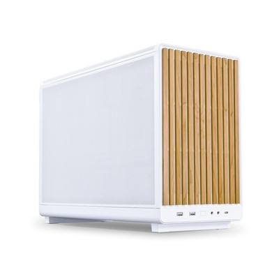 Lian Li A3-mATX PC Case - Wood Edition - Micro ATX Case - Supports 360mm AIO