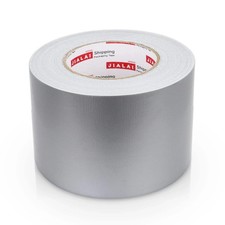 4 Inch Silver Duct Tape, Industrial Grade 4 Inches X 55 Yards 164 Ft , 9 Mil He