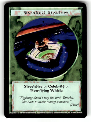 Dragon Ball Z Baseball Stadium 1997 Ani-Mayhem Score Entertainment