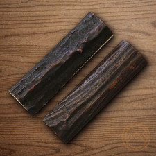 Handle Scales 2.88" Natural Genuine Stag Horn Deer Antlers For Knife Set Of Two