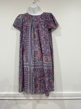 Zimmermann Boho Floral Print Dress Colourful Lightweight Frock – Women’s Size 1