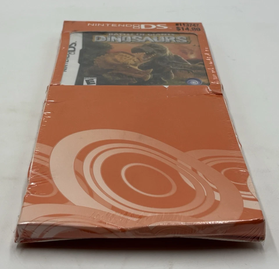 Nintendo DS Battle Of Giants Dinosaurs (2008) Auténtico *Nuevo y Precintado* Caja Larga Foto 3 de 4