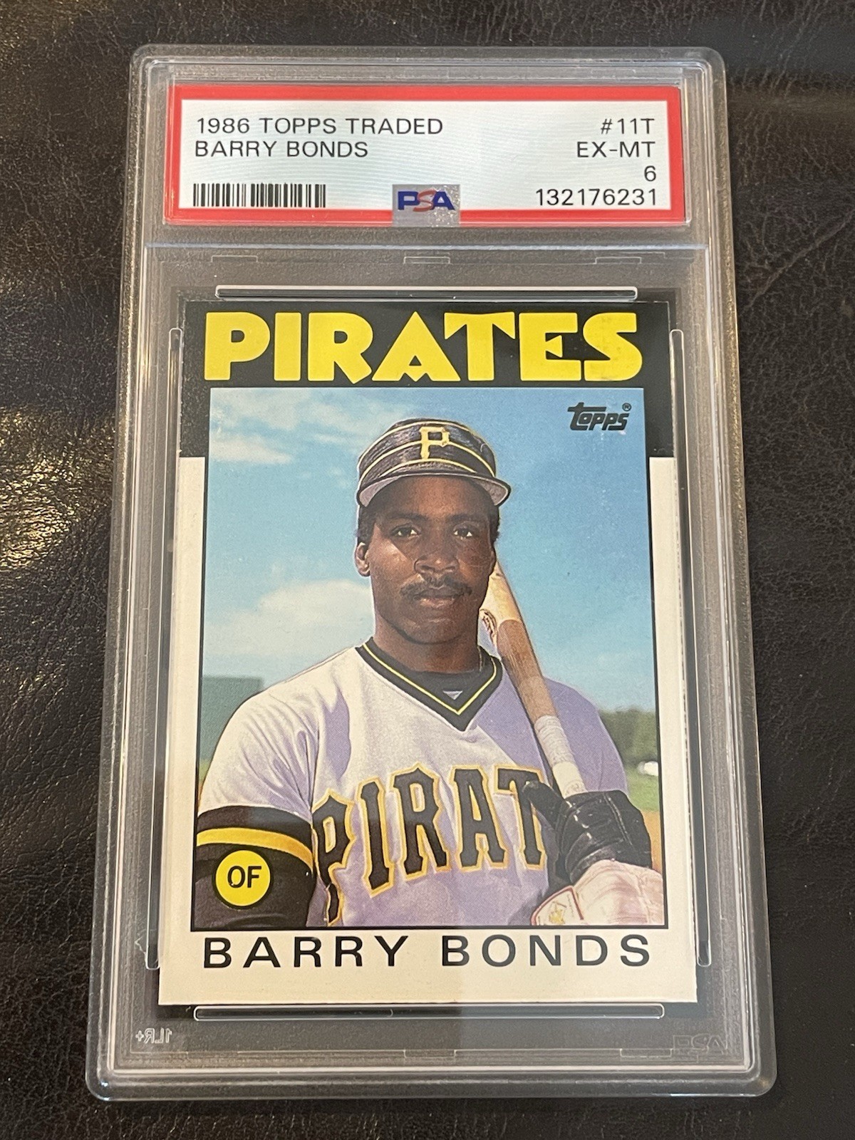 1986 Topps Traded - Barry Bonds #11T (RC)