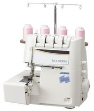 JUKI MO-1000M Overlock Sewing Machine Serger White AC100V Air Threader New