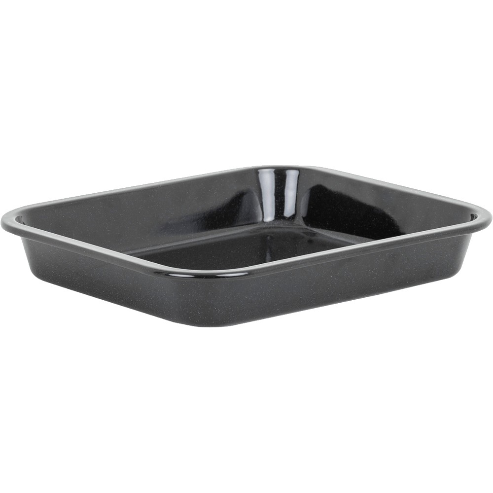 WHAM Enamel Roaster Black 30cm