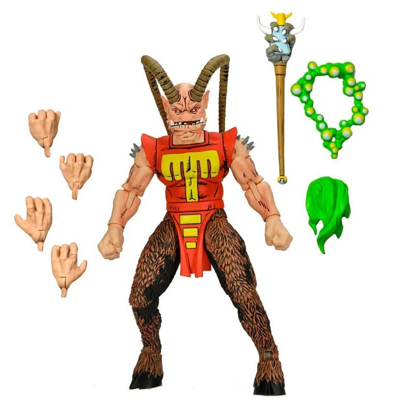 Figura Articulada NECA Savanti Romero 7" TMNT Eastman & Laird + Cetro de Tiempo Foto 2 de 3