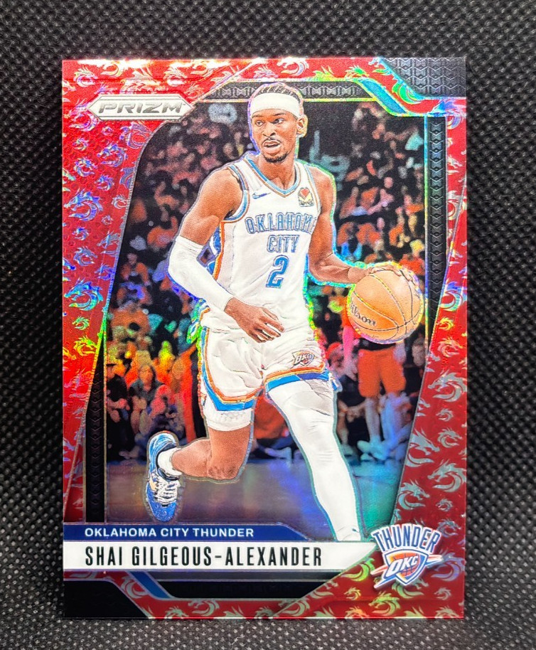 2024-25 Panini Prizm - SHAI GILGEOUS-ALEXANDER Dragon Year 31/88 #113