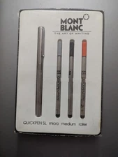 Mont Blanc Rollerball Pen SL QuickPen stainless 